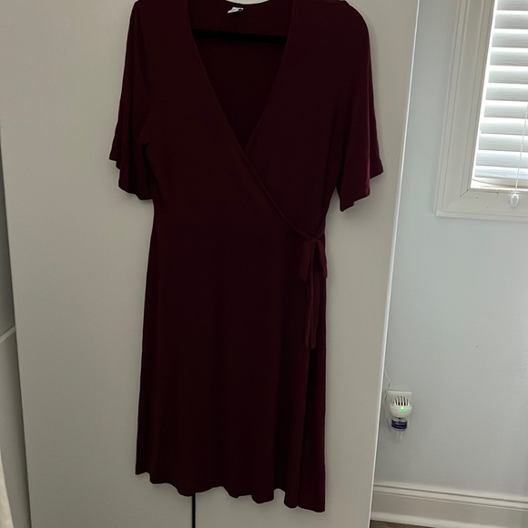 Old navy dress, dark red - Picture 1 of 3